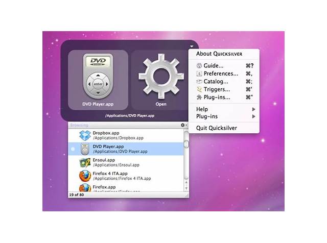Quicksilver (Mac) software [blacktree-inc]